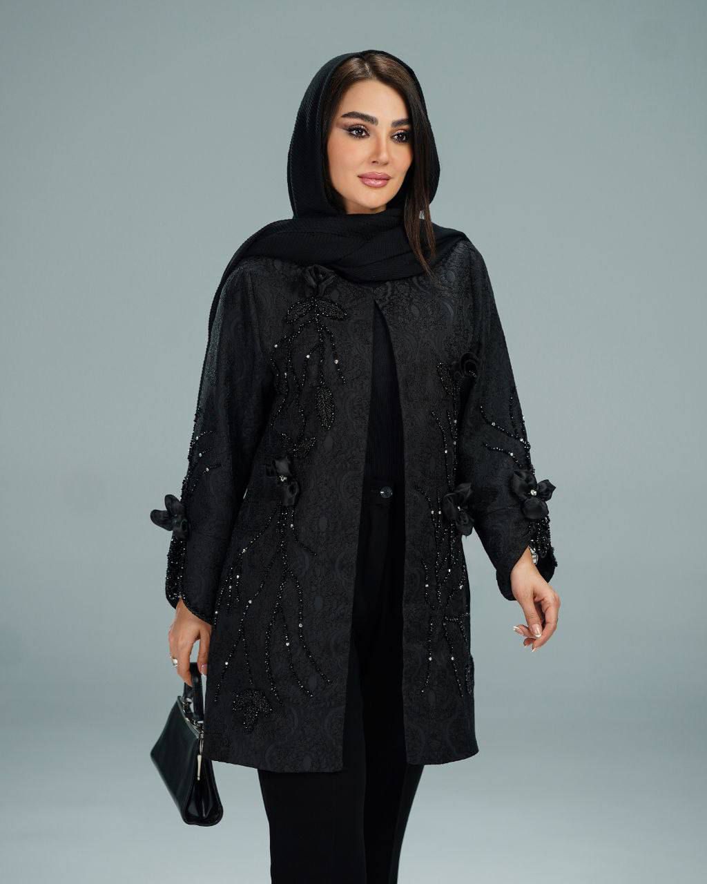 مانتو ژاکاردگل برجسته